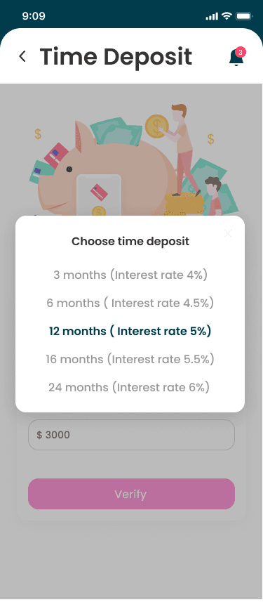 Walnut card tray filled with cards and card angled in dedicated groove.