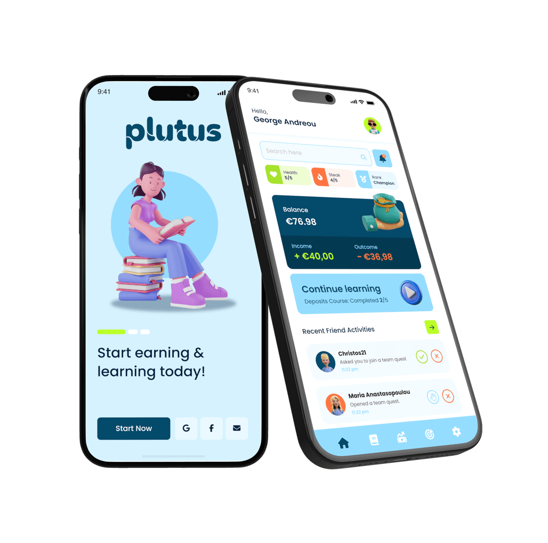 Plutus onboarding screen